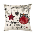 Festive Printed Christmas Cushion Cover