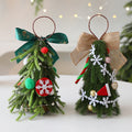 Mini Frosted Christmas Tree Decoration