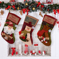 3D Appliqué Christmas Stocking