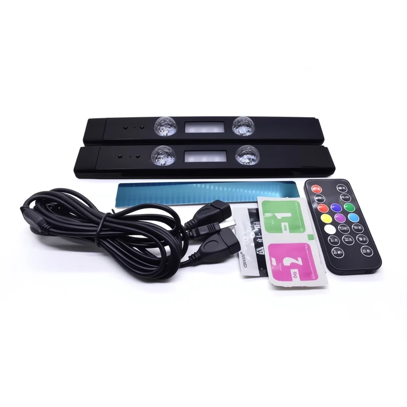 Multicolor Sound-Activated Wireless Car Interior Ambient Lights
